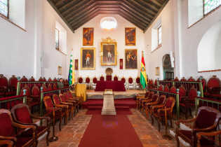Ursprünglich war das Casa de la Libertad in Sucre eine jesuitische Kapelle, heute lockt es als Museum über die Geschichte Boliviens Besucher an