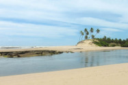 Zwischen Praia do Forte und Mangue Seco liegen an der Linha Verde im Osten von Brasilien 150 Kilometer an Strand, Dünen, Lagunen und Flüssen - © FRASHO / franks-travelbox