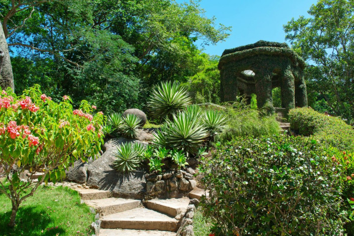 Der botanische Garten in Rio de Janeiro zählt zu den größten botanischen Gärten Südamerikas, Brasilien