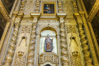 Das heutige Erscheinungsbild der ehemaligen Jesuiten-Kirche Catedral Basílica stammt aus dem 17. Jahrhundert, Salvador da Bahia, Brasilien