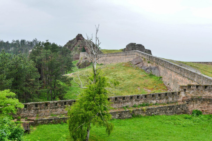 Noch heute umfassen die mit Schießscharten versehenen Mauern der Festung von Belogradchik eine Fläche von über 10.000 Quadratmetern, Bulgarien
