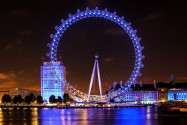 Mit über 3,5 Millionen Besuchern pro Jahr zählt das London Eye es zu den beliebtesten Sehenswürdigkeiten von London, Großbritannien - © Liubov Terletska / Shutterstock