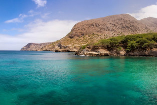 Die Bucht von Tarrafal auf der Insel Santiago, Kap Verde