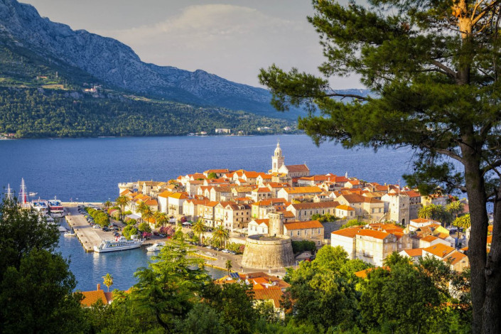 Das malerische Korcula ganz im Osten der gleichnamigen Insel bietet Kroatien-Urlaubern eine traumhafte Urlaubsatmosphäre