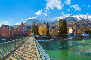 An kaum einem anderen Ort in Mitteleuropa liegen sich Natur und Stadt derart nahe wie in Innsbruck, Österreich