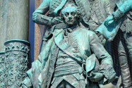Josef Wenzel, der 4. Fürst von Liechtenstein, verkörpert am Denkmal am Maria-Theresien-Platz das Militär, Wien, Österreich - © FRASHO / franks-travelbox