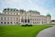 Nach dem Tod des Prinzen Eugen von Savoyen ging das Schloss Belvedere in den Besitz der Kaiserfamilie über und wurde 1780 für die Öffentlichkeit zugänglich gemacht, Wien, Österreich - © FRASHO / franks-travelbox