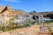 Das Wadi Dhayqah kann im Zuge einer ca. 6stündigen Wanderung erkundet werde, Oman - © FRASHO / franks-travelbox