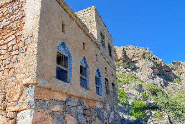Der gute Zustand, in dem manche Lehmhäuser im Wadi bani Habib bis heute erhalten sind, ist absolut erstaunlich, Oman