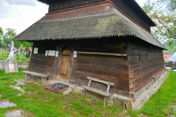 Aufgrund ihrer traditionellen Holzbauweise ist die Kirche von Ieud im Norden Rumäniens von großer historischer Bedeutung