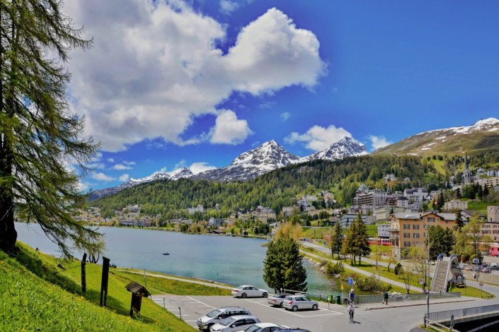 Durchschnittlich gibt es in St. Moritz unglaubliche 322 Sonnentage