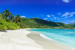 Der Petit Anse liegt auf der Seychellen-Insel La Digue gleich neben dem ebenso paradiesischen Grand Anse