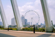 Der Singapore Flyer in Singapur wurde von der Great Wheel Corporation zu Kosten von 135 Millionen Euro errichtet - © ezk / franks-travelbox