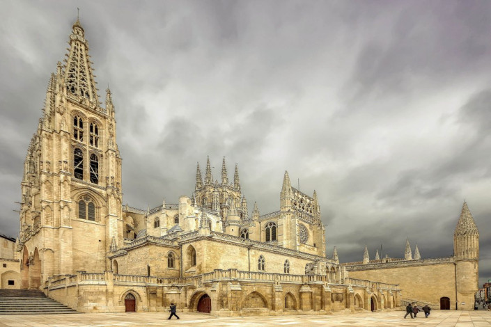 Seit 1984 zählt die Kathedrale von Burgos in Spanien zum Weltkulturerbe der UNESCO