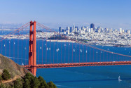 Die Golden Gate Bridge ist als Wahrzeichen von San Francisco, USA, leider auch ein beliebtes Absprungziel für Selbstmörder - © kropic1 / Shutterstock