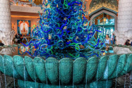Fantasievoller Brunnen in der Lobby des Hotels Atlantis, des markantesten Resorts auf der Palmeninsel Jumeirah in Dubai, VAE - © Kiev.Victor / Shutterstock