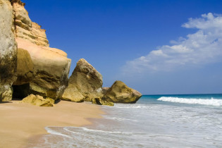 Strand bei Ras Al Jinz, Oman