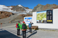 Der Pitztaler Gletscher in Tirol, Österreich, präsentiert sich das ganze Jahr über als herrliches Ausflugs- und Urlaubsziel - © FRASHO / franks-travelbox
