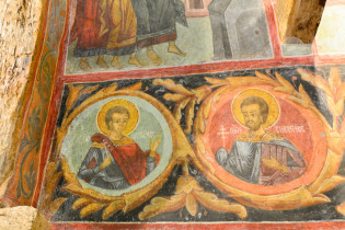 Die Fresken in der Kirche des Hl. Georg in Arbanasi, Bulgarien, beeindrucken durch ihren großen Detailreichtum