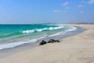 Abgesehen von der herrlichen Küste gibt es keine Sehenswürdigkeiten auf der Insel Masirah, Oman - © FRASHO / franks-travelbox