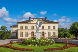 Das Theater von Schloss Drottningholm in Schweden ist eine der am besten erhaltenen Bühnenbauten in Europa