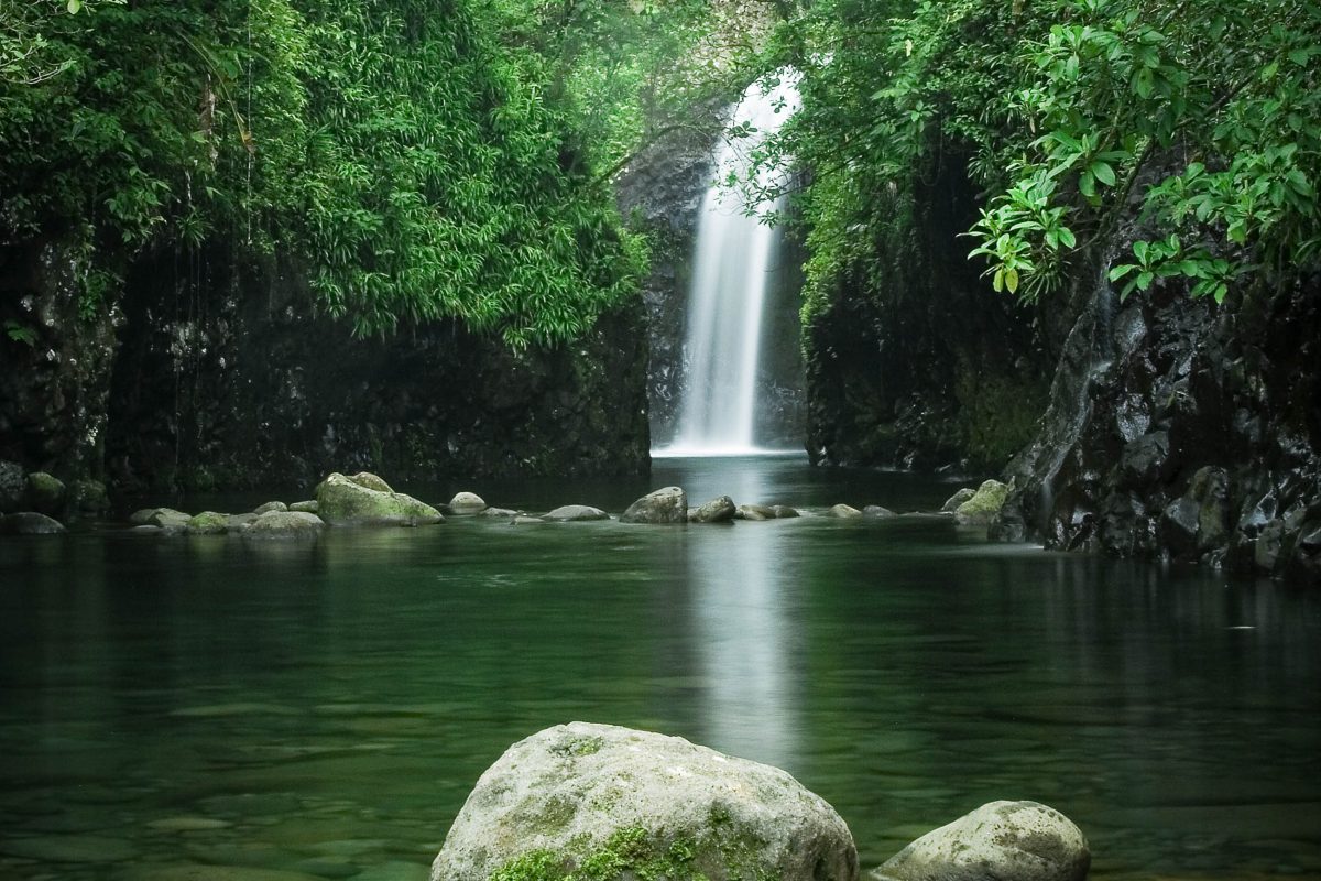 Wasserfall Bouma National Heritage Parkam Ende des Lavena Coastal Walk, der für anspruchsvolle Wanderer zu empfehlen ist, Fidschi - © Daniel Tückmantel / Fotolia