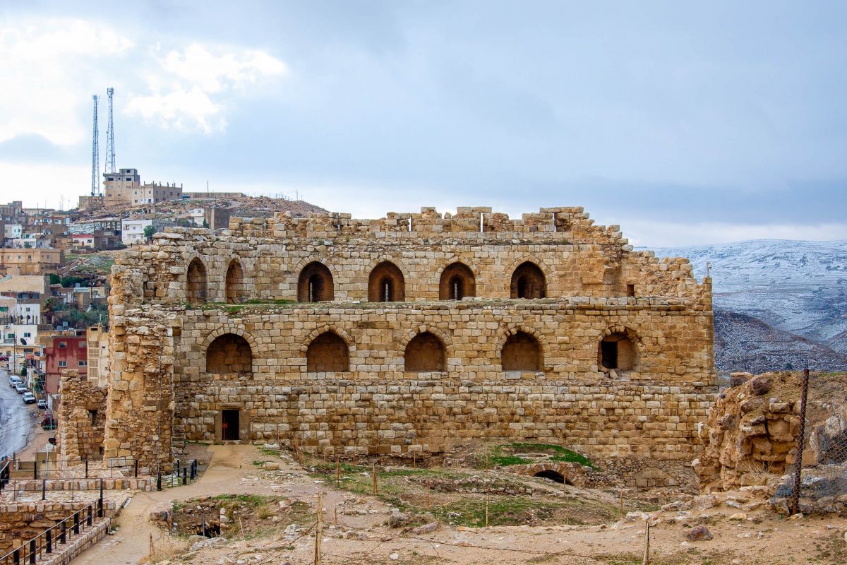 L'impressionnant château croisé de Kérak, à l'ouest de la Jordanie, a autrefois scellé les destins de rois et de leurs royaumes - © flog / franks-travelbox