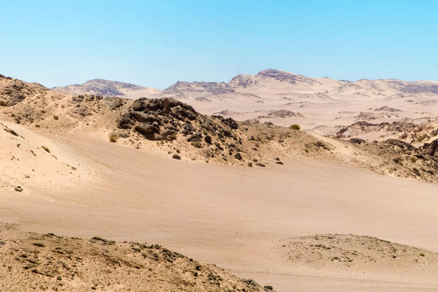 Sanddünen Panorama an der Skelettküste in Namibia - © Watchtheworld / Shutterstock