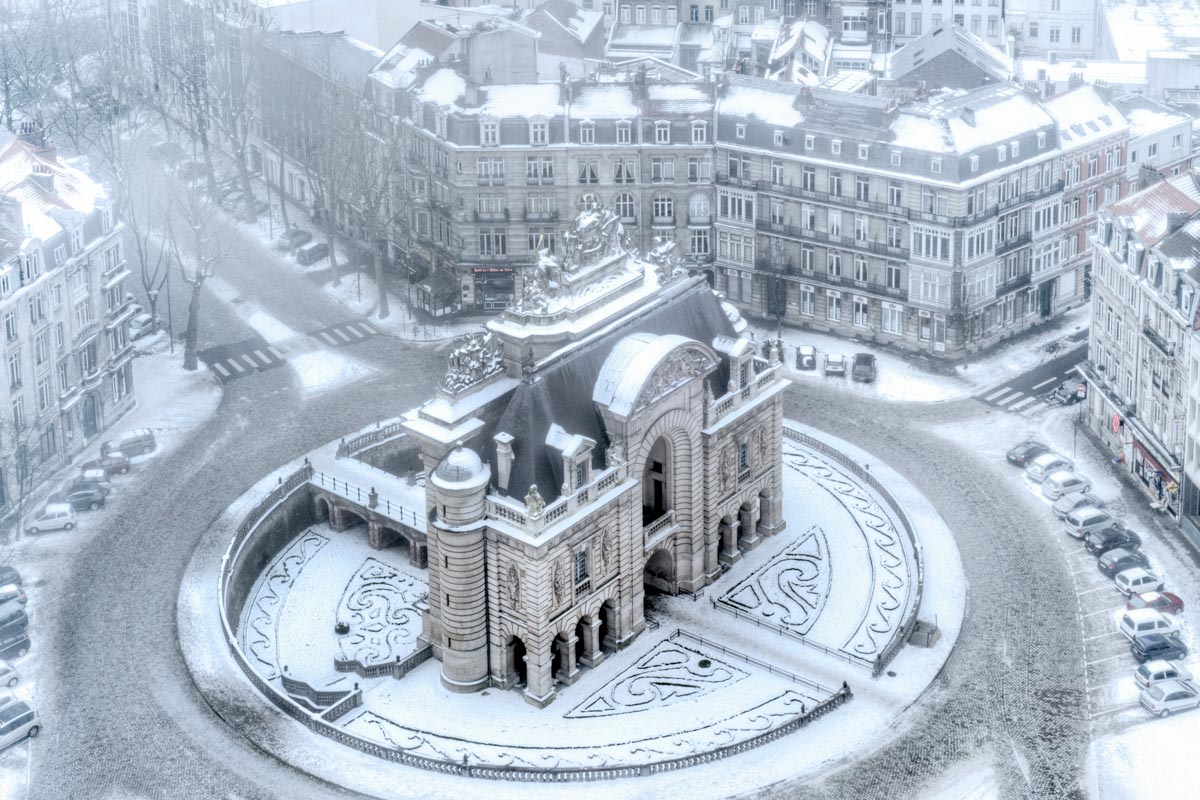 Das monumentale Porte de Paris war einst Teil der Stadtmauer und steht noch heute für die Angliederung von Lille an Frankreich