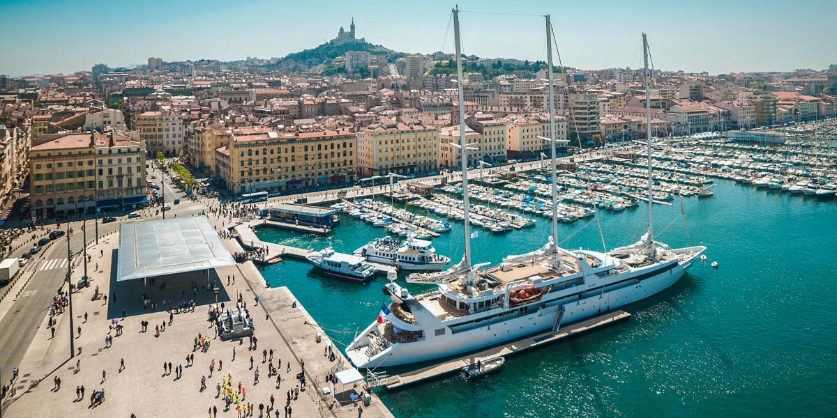 Informationen zu Sehenswürdigkeiten für Ihren Urlaub in Marseille mit Reisetipps, Bildern, Reiseführern, Klima, Wetter und Einreisebestimmungen