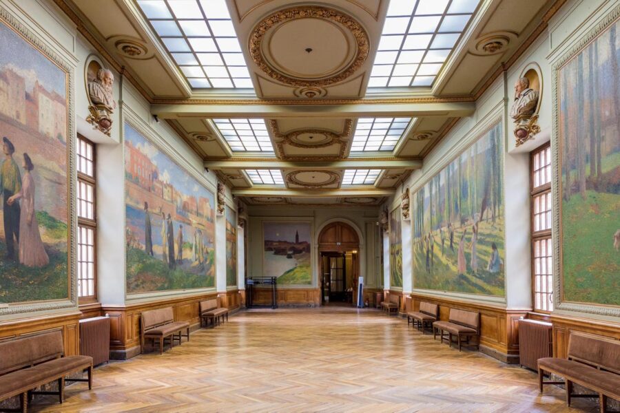 Mit dem Salle Henri Martin ist dem französischen Impressionisten im Kapitol von Toulouse, Frankreich, ein eigener Raum gewidmet - © Semmick Photo / Shutterstock