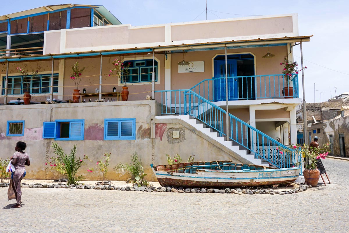 Sal Rei im Nordwesten der Insel Boa Vista ist ruhig und wirkt meist etwas verschlafen, Kap Verde