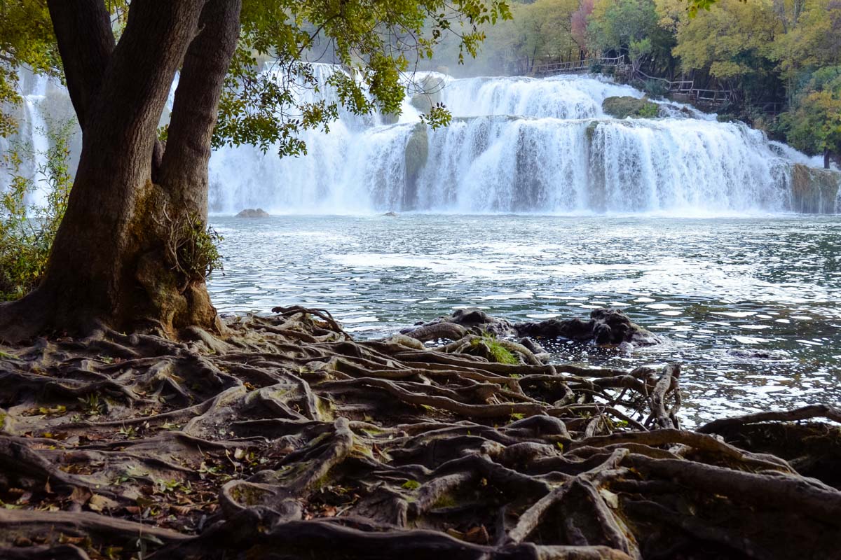 Der Krka-Nationalpark im Herzen der kroatischen Adriaküste gilt als eines der schönsten Naturwunder Europas, Kroatien