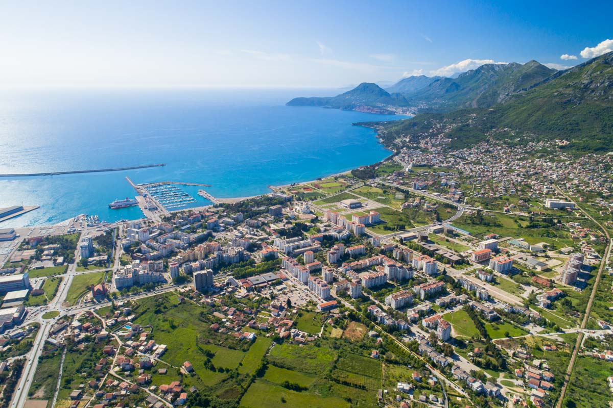 Die Stadt Bar an der Adriaküste Montenegros war seit jeher das Seefahrer-Zentrum des Landes