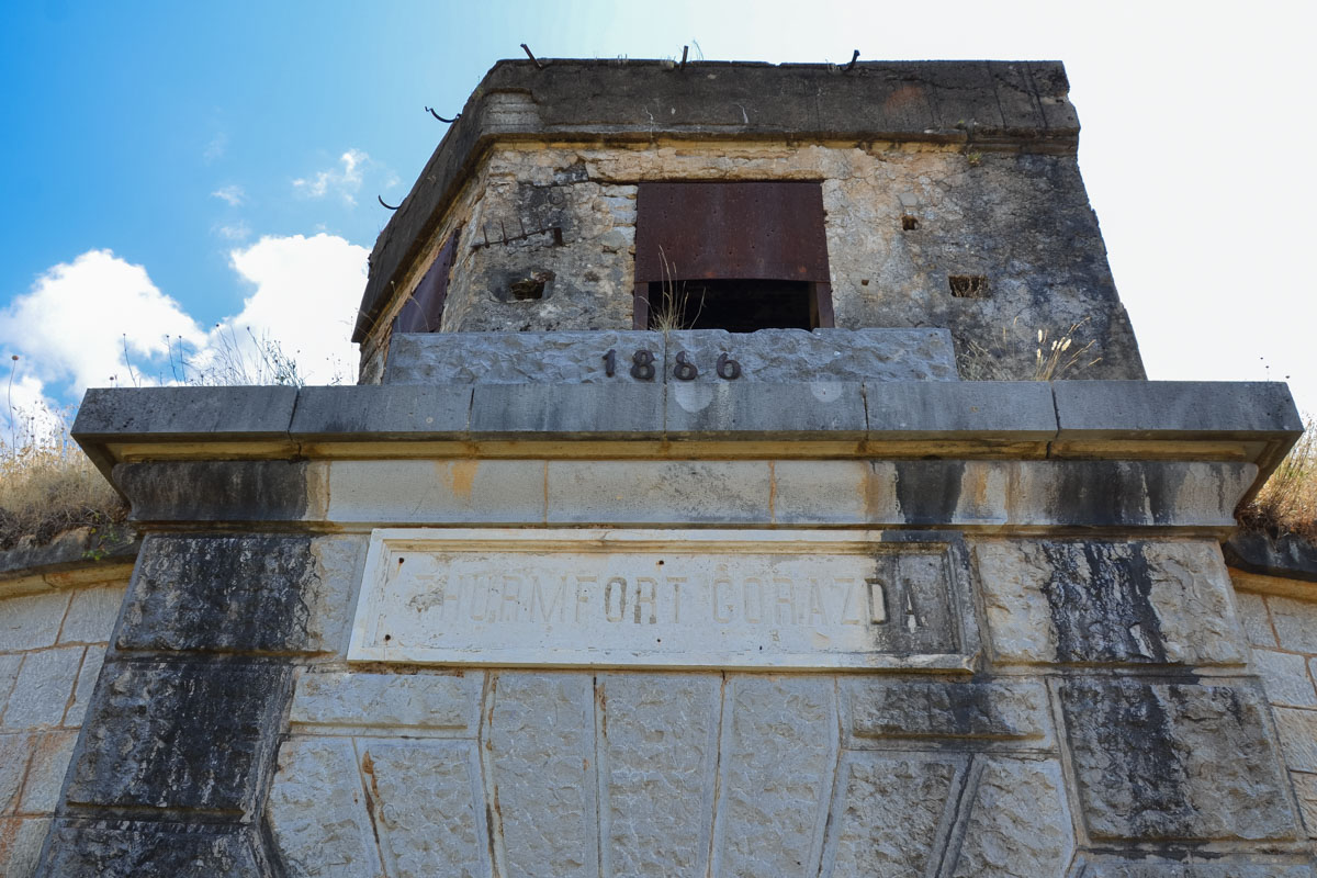 Die Festung Gorazda wurde in der KuK-Zeit von 1884 bis 1886 von der österreichisch-ungarischen Monarchie errichtet, Montenegro