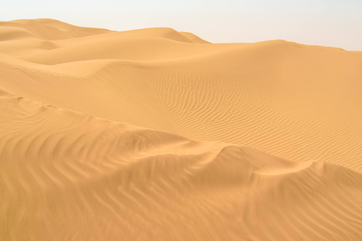 Sanddünen in der Rub al-Khali, Oman