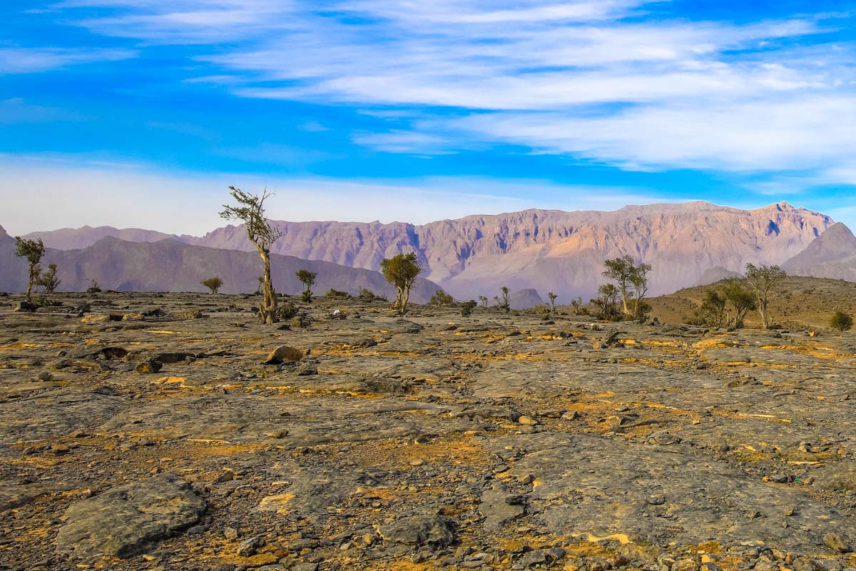 Für einen Tagesauflug zum Jebel Shams ist die Stadt Nizwa als Ausgangspunkt am besten geeignet, Oman