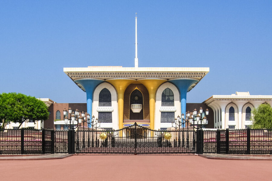 Der Sultanspalast in Muscat, Oman - © FRASHO, franks-travelbox