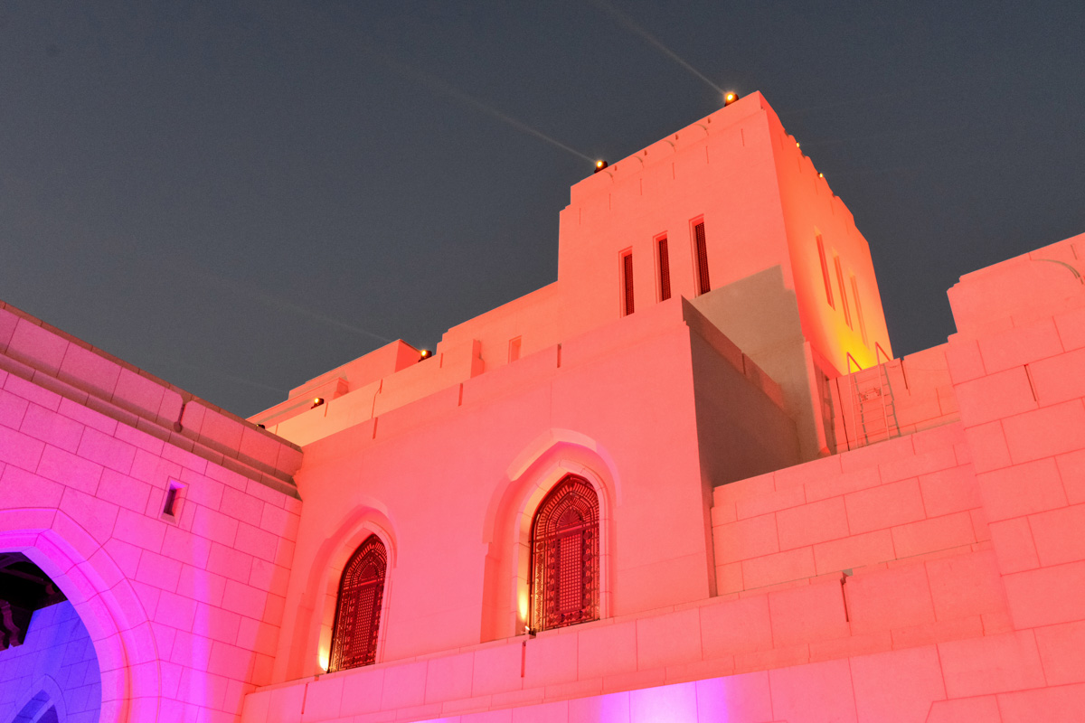 Im April 2007 wurde der Grundstein für die neue Oper von Muscat gelegt, Oman