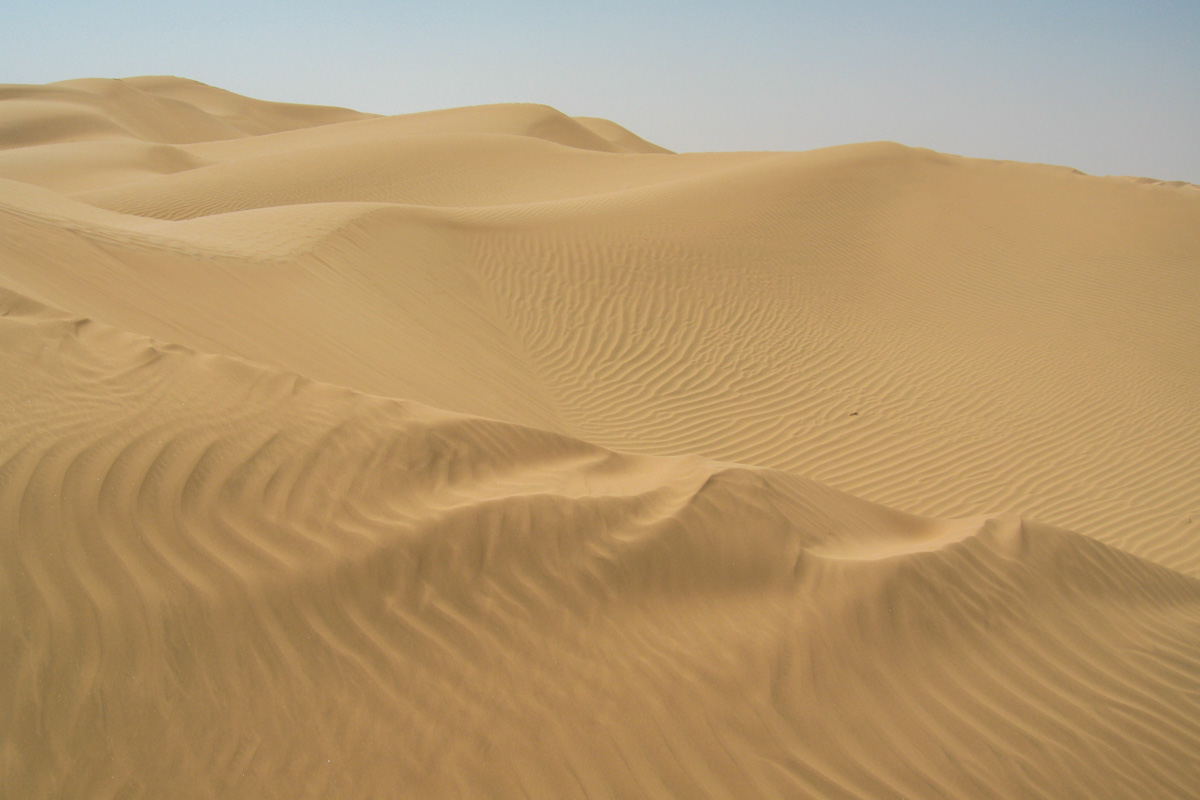 Bis heute ist die Rub al-Khali im südlichen Oman – abgesehen von Satellitenbildern – kaum erforscht