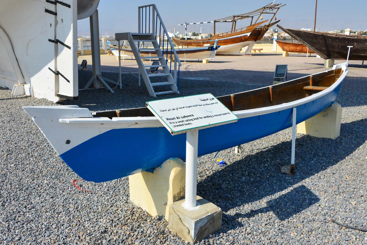 Sur war einst wichtigster Hafen für die Routen in den Osten und Süden und Schiffsbauzentrum des Oman