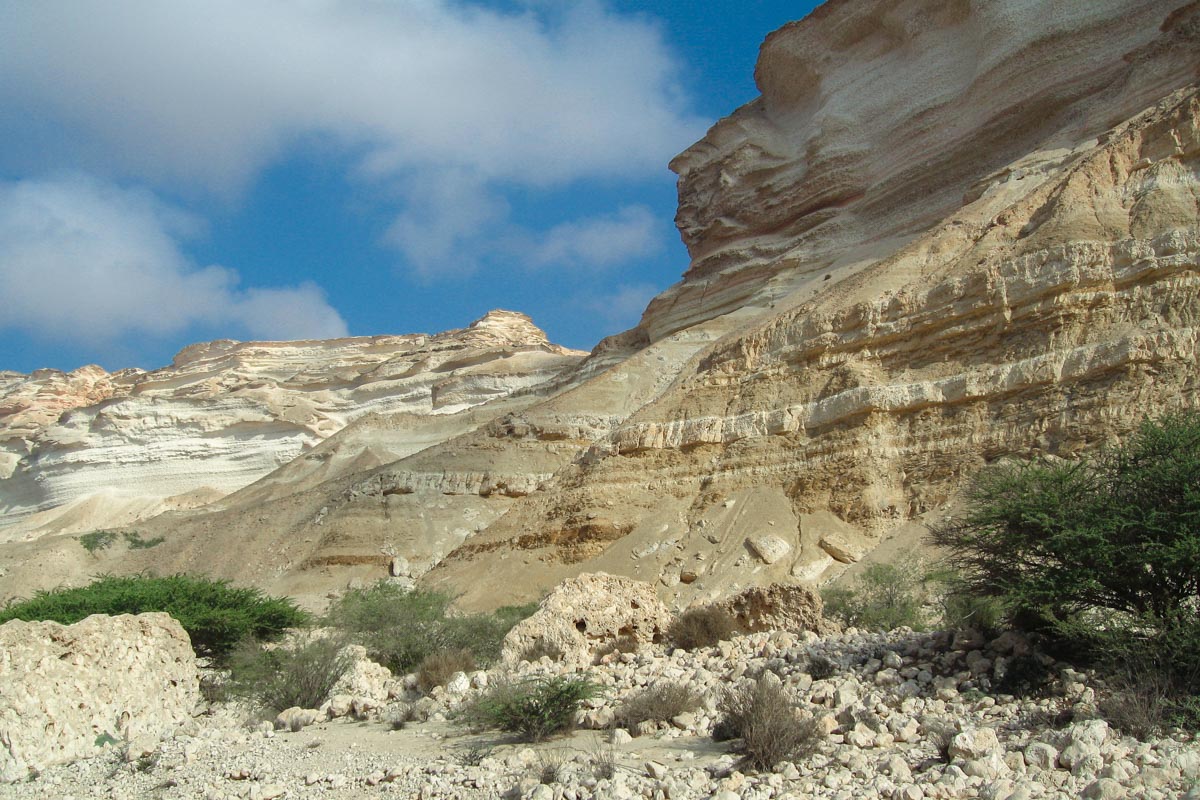 Läge das  Wadi Shuwaymiyah nicht so abgeschieden, wäre es wohl eine vielbesuchte Touristen-Attraktion im Oman
