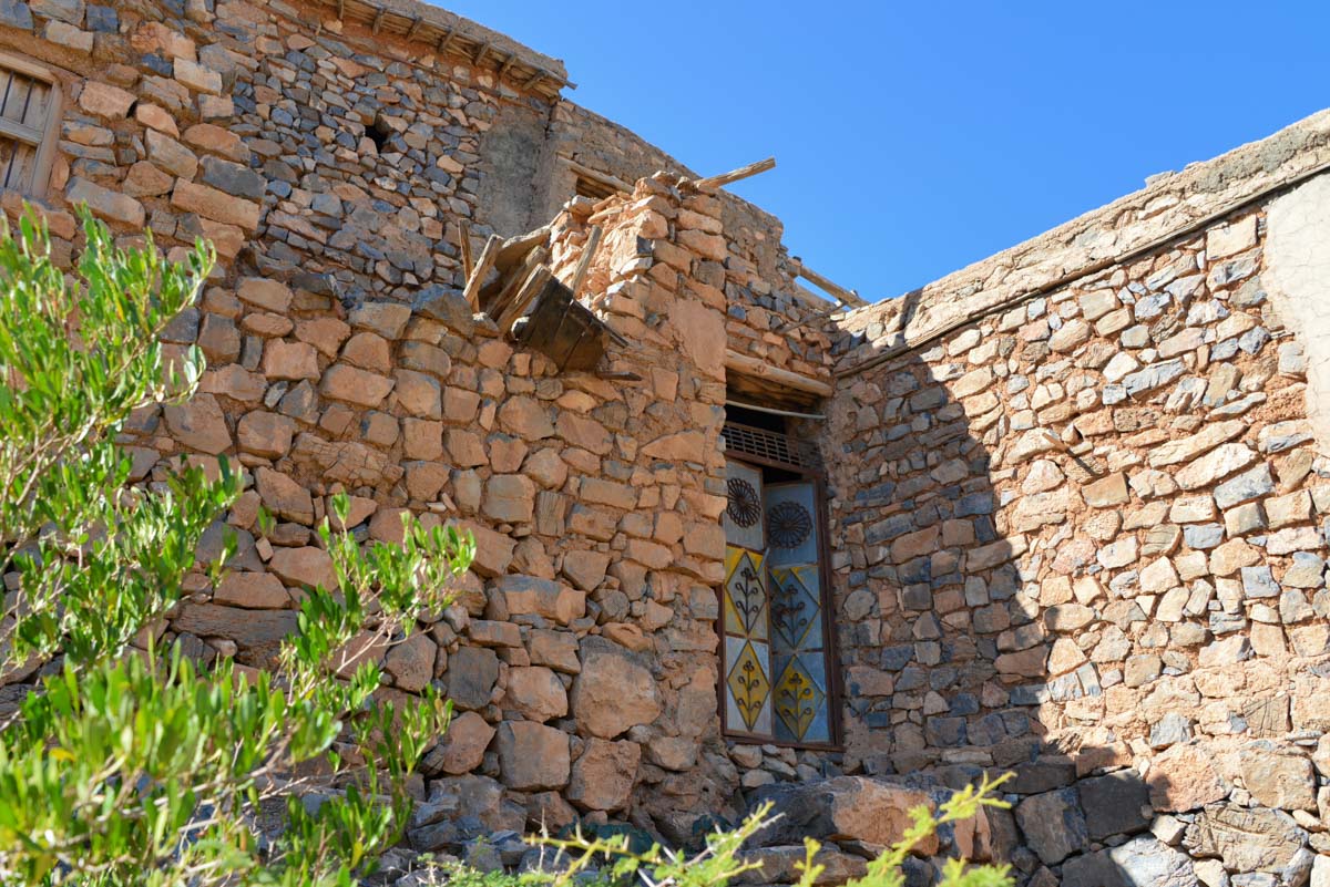 Obwohl die Häuser im Wadi bani Habib seit den 1980er-Jahren weder bewohnt noch renoviert sind, sind sie unglaublich gut erhalten, Oman