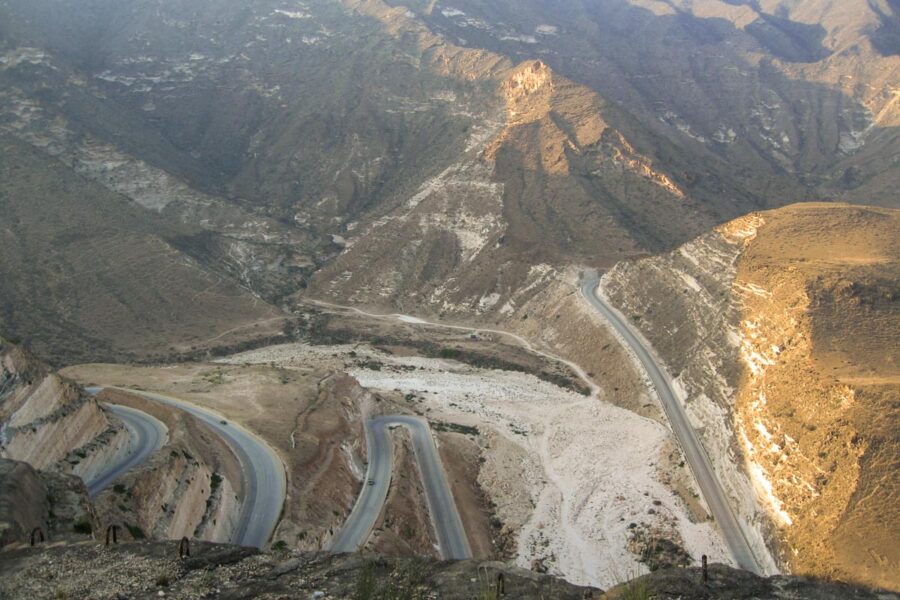 Zig-Zag-Road, Oman - © FRASHO, franks-travelbox