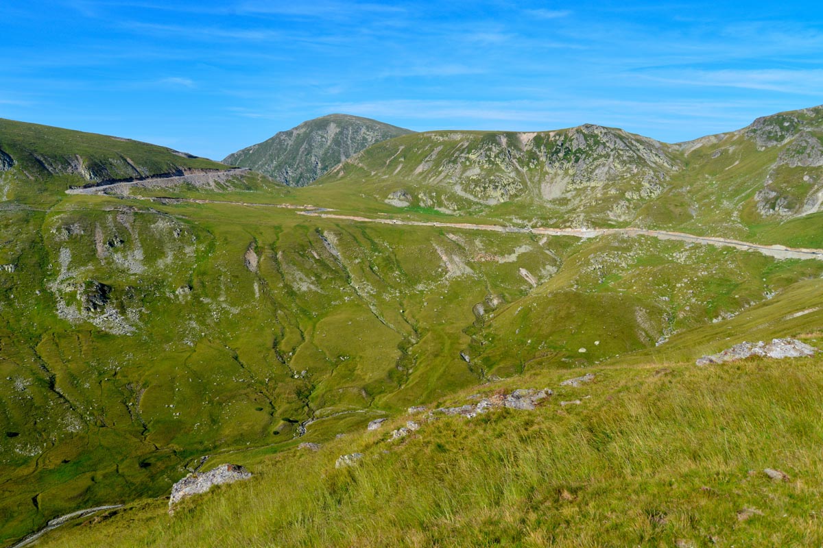 Als „Straße des Königs“ wurde die Panoramastraße Transalpina mit der Nummer DN67C im Jahr 1939 eröffnet, Rumänien