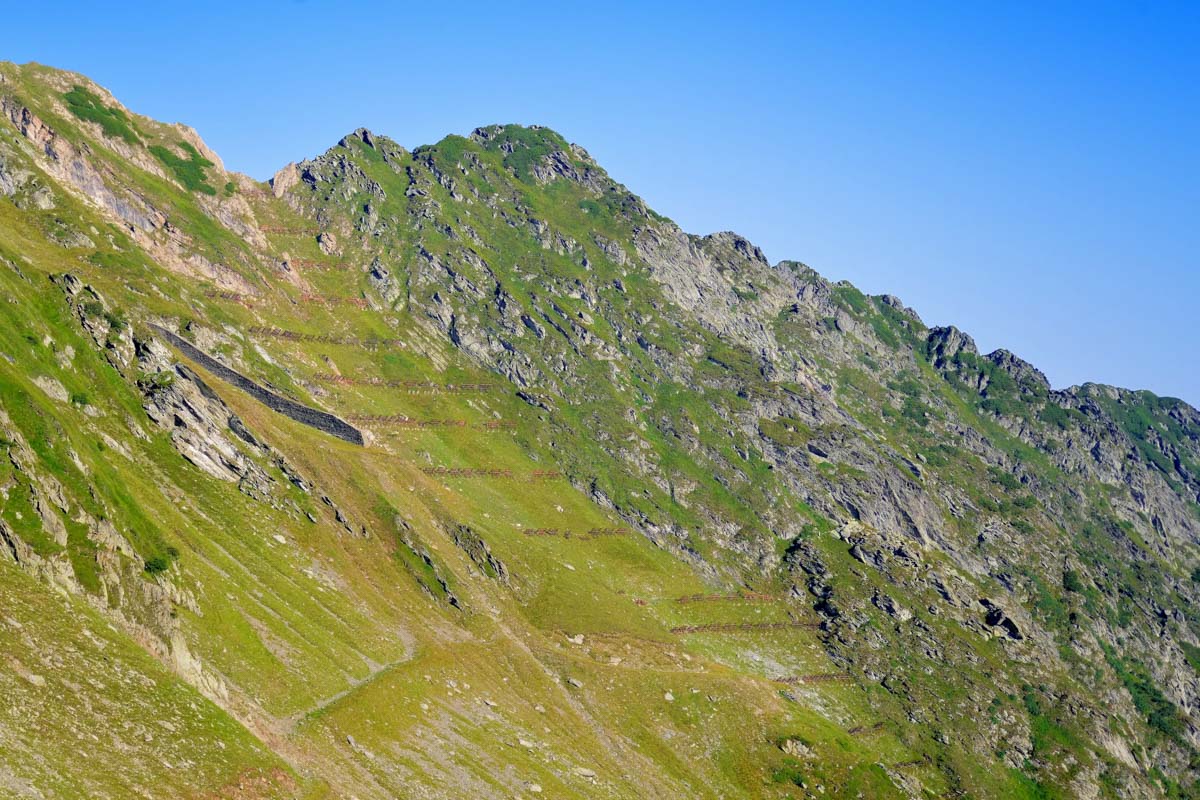 Der vierjährige Bau der Transfogarascher Hochstraße in den Karpaten Rumäniens hat angeblich 400 Todesopfer gefordert