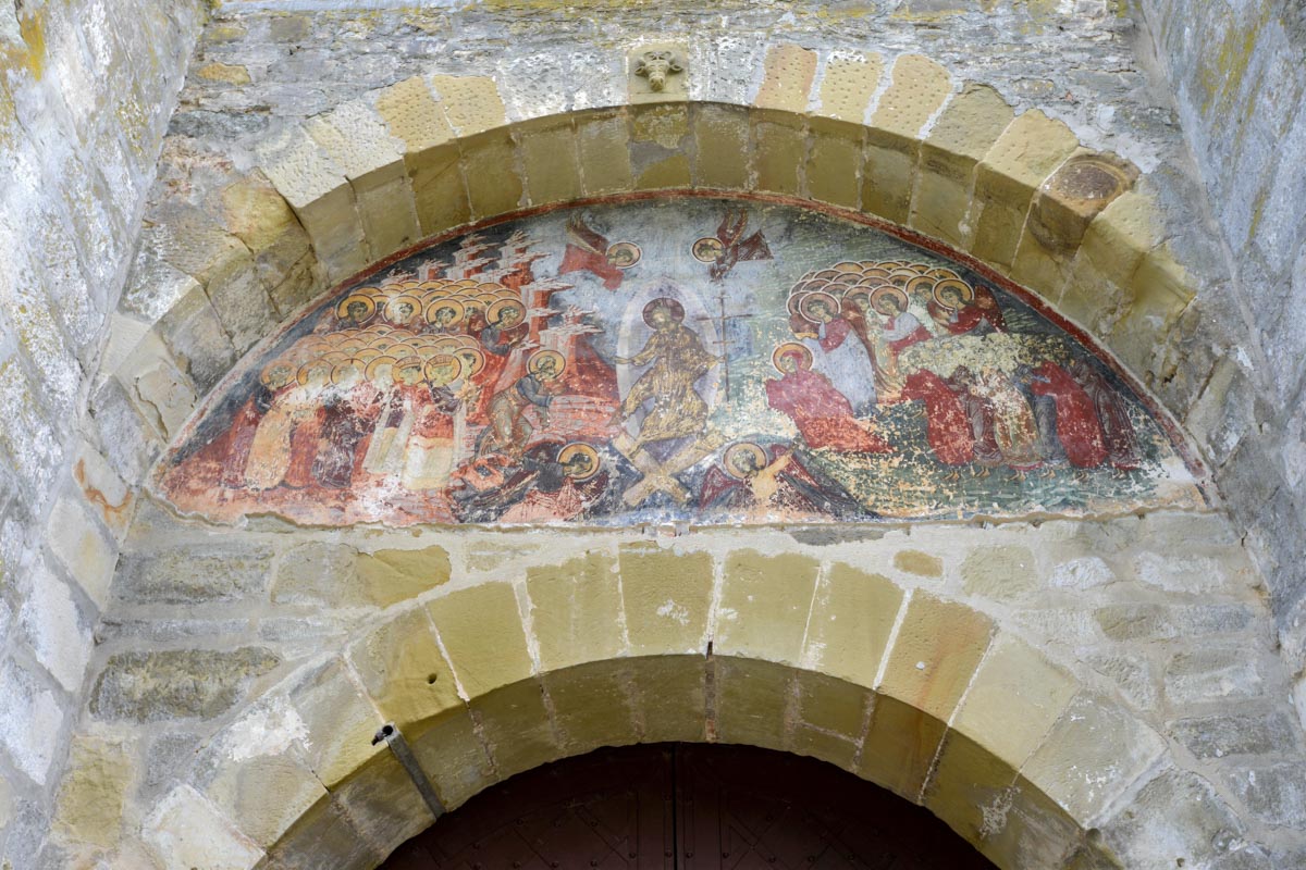 Das Kloster von Sucevița wurde von 1582 bis 1584 erbaut und vom Moldau-Fürsten Ieremia Movilă gestiftet, Rumänien